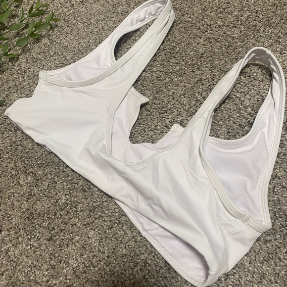 ASOS White Bathing Suit Top - Picture 3 of 4
